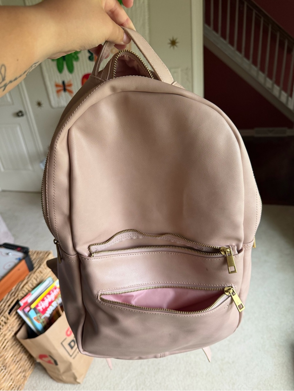 Fawn Designs Blush Pink Women’s Backpack Bag